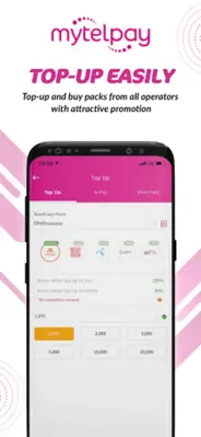 MytelPay android App screenshot 1